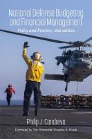 National Defense Budgeting and Financial Management: Policy and Practice 2nd Revised edition