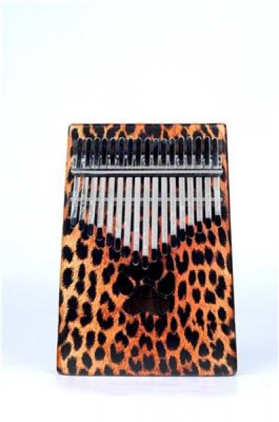 Kalimba - Cheetah w/bag and tuning hammer