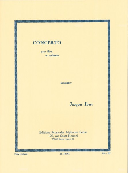 Concerto pour flûte et orchestra