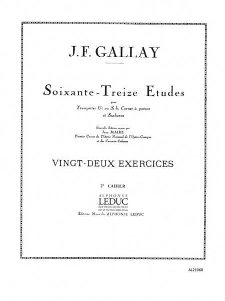Jacques François Gallay: 22 Exercices