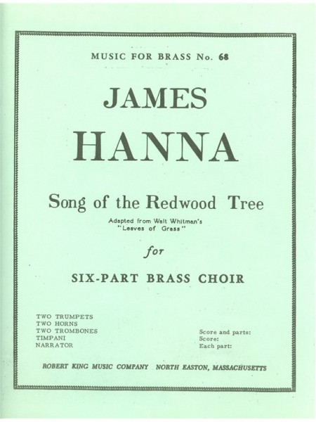 Song Of The Redwood Tree Brass Sextet