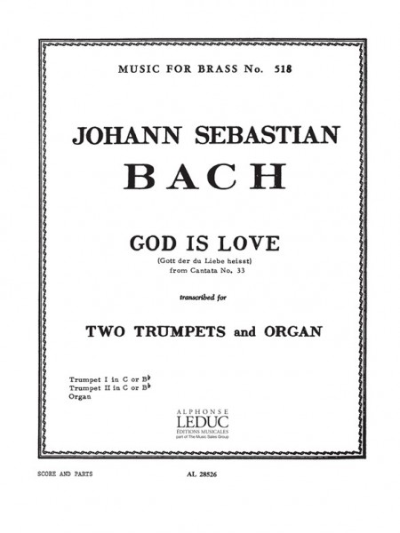 God Is Love From Cantata No.33