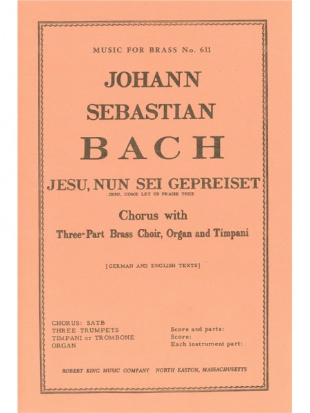 Jesu, Nun Sei Gepreiset BWV41