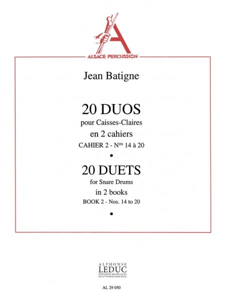 Jean Batigne: 20 Duos Vol.2: No.14 - No.20