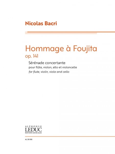 Hommage à Foujita for flute, violin, viola and cello