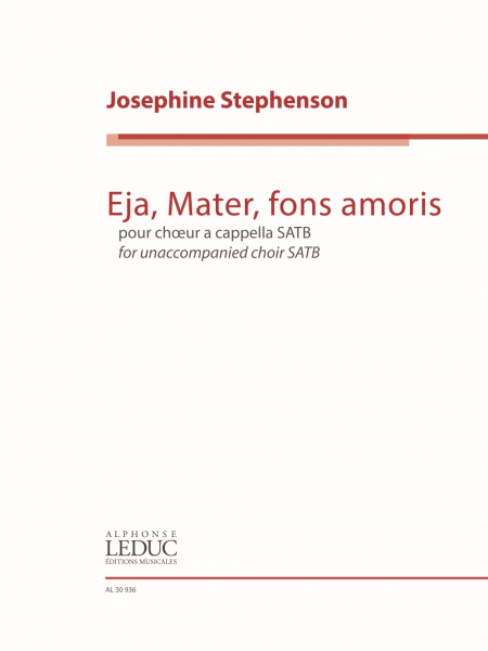 Eja, Mater, fons amoris