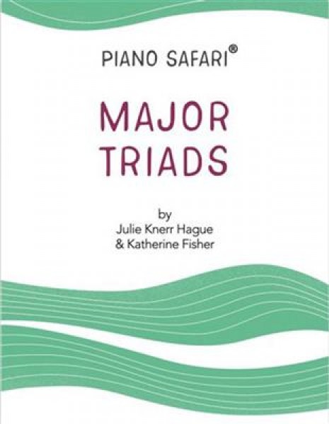 Piano Safari: Major Triads Cards Flashcards