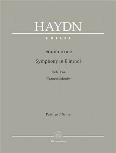 Symphony in E minor Hob. I:44 Trauersinfonie