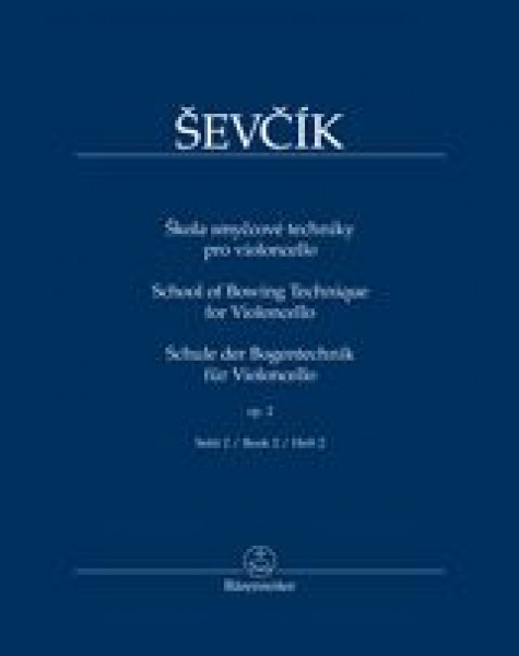 School of Bowing Technique for Violoncello op. 2/2 Book 2