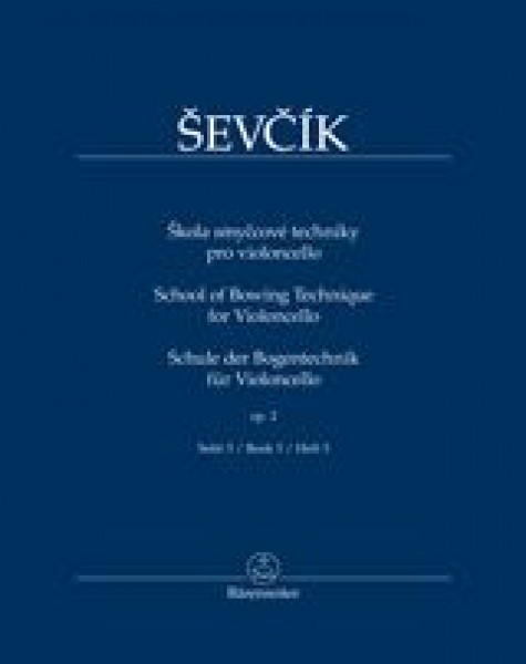 School of Bowing Technique for Violoncello op. 2/3 Book 3