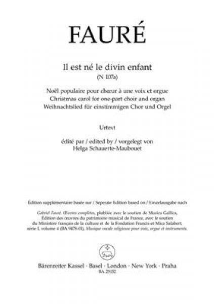 Il est né le divin enfant N 107a