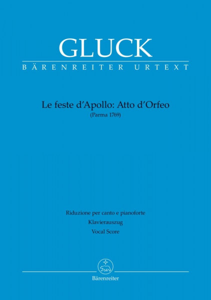 Atto d'Orfeo From Le feste d'Apollo - Parma Version 1769