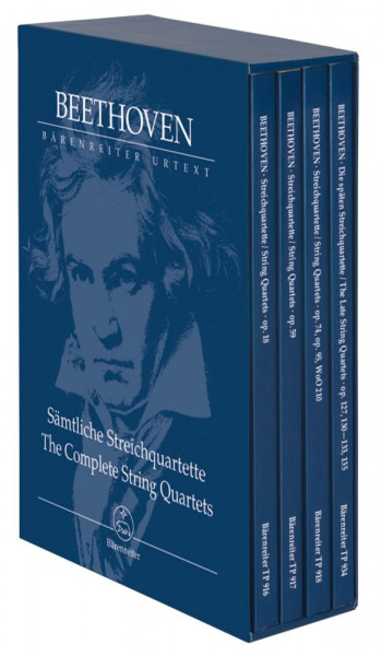 The Complete String Quartets 4 Study Scores in a Slipcase