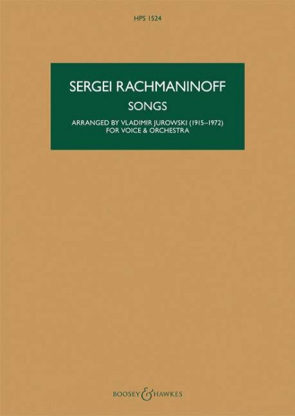 Songs Trascpription for voice and orchestra