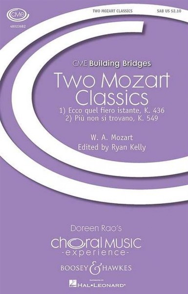 Two Mozart Classics Ecco quel fiero istante, K. 436 - Più non si trovano, K. 549