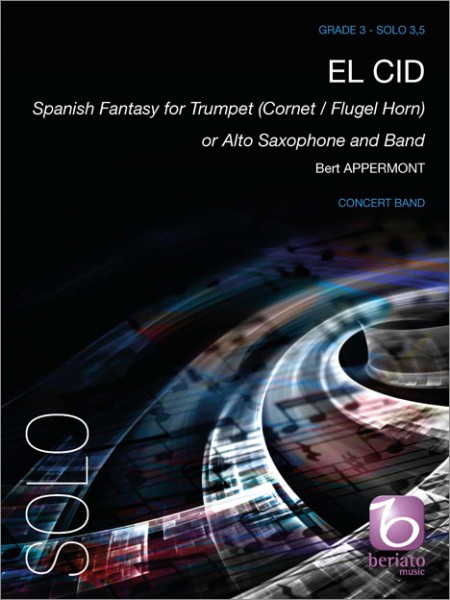 El Cid Spanish Fantasy for Trumpet (Cornet / Flugel Horn) or Alto Sax and Band