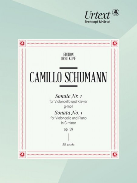 Sonate Nr. 1 Für Violoncello und Klavier in G-moll