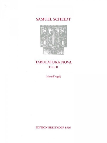 Tabulatura Nova, Teil 2