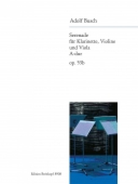 Serenade A-dur op. 53b for Clarinet [ A], Violin and Viola
