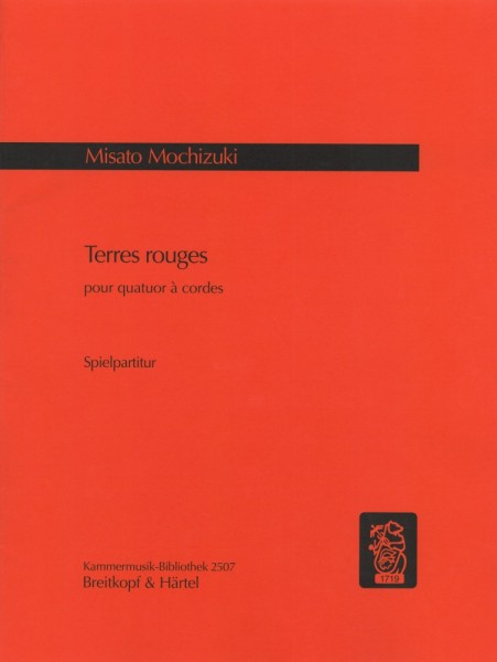 Terres rouges pour quatuor à cordes