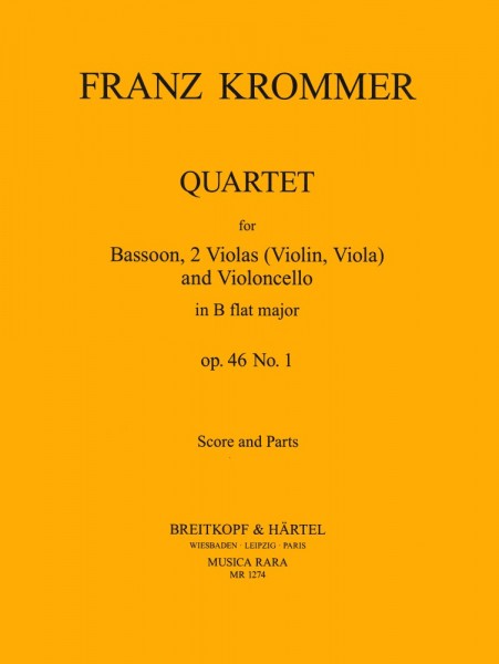 Quartett in B op. 46 Nr. 1