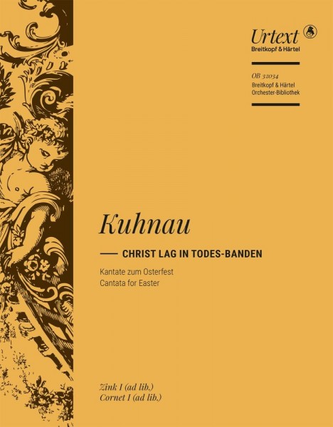 Christ Lay by Death Enshrouded Cantata for Easter ? Urtext