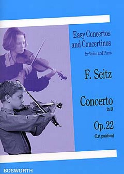 Concerto in D Op. 22 (Schüler-Concert Nr. 5) for Violin (in first position) and Piano