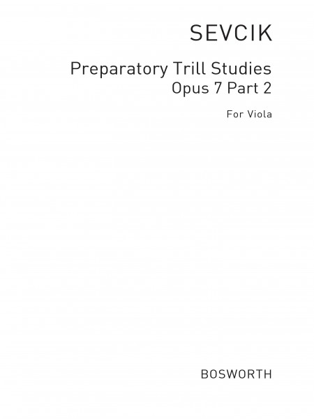 Viola Studies: Preparatory Trill Studies Part 2 Otakar Sevcik