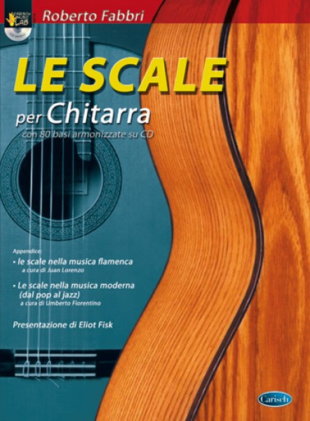 Le Scale Per Chitarra Con 80 Basi Armonizzate Su Cd