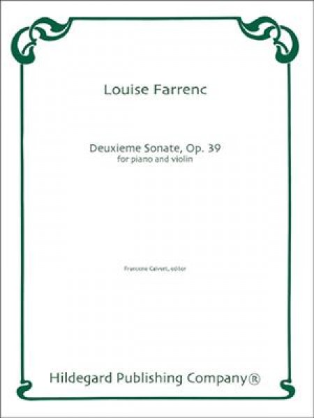 Deuxieme Sonate for Piano and Violin