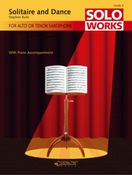 Solitaire & Dance For Alto or Tenor Saxophone with Piano Accompanime