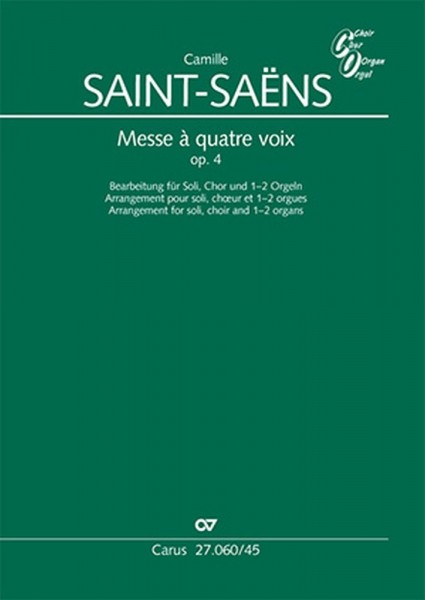 Messe A Quatre Voix