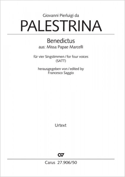 Benedictus from: Missa Papae Marcelli