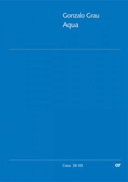 Aqua [ Wasser] Oratorium