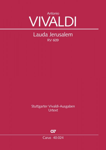 Lauda Jerusalem RV 609