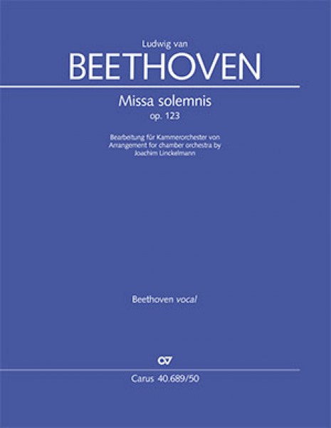 Missa solemnis D major - Op. 123