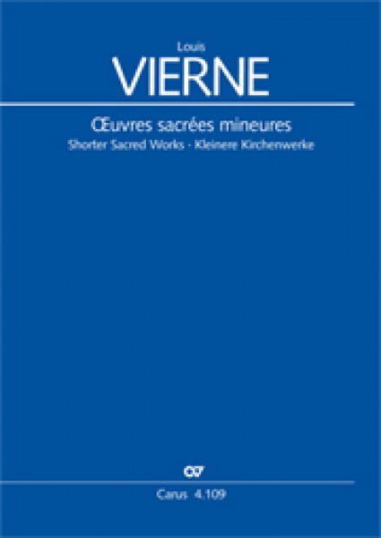 Kleinere Kirchenwerke Bd 15 der Vierne-Gesamtausgabe