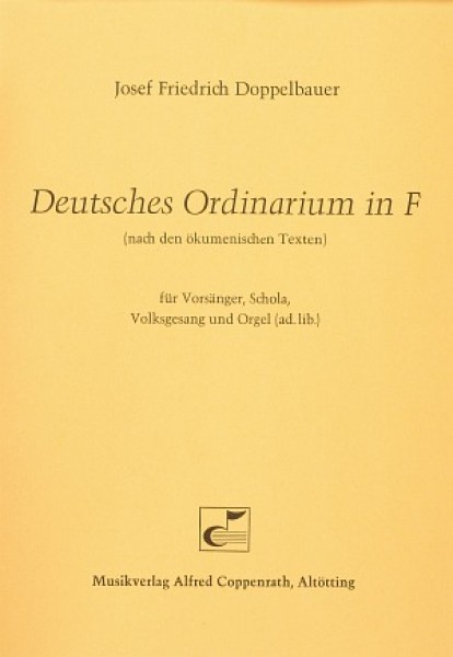 Deutsches Ordinarium F-Dur