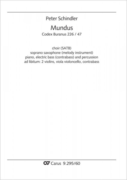 Mundus - D minor from: Perpetuum mobile - Songs from the Codex Buranus