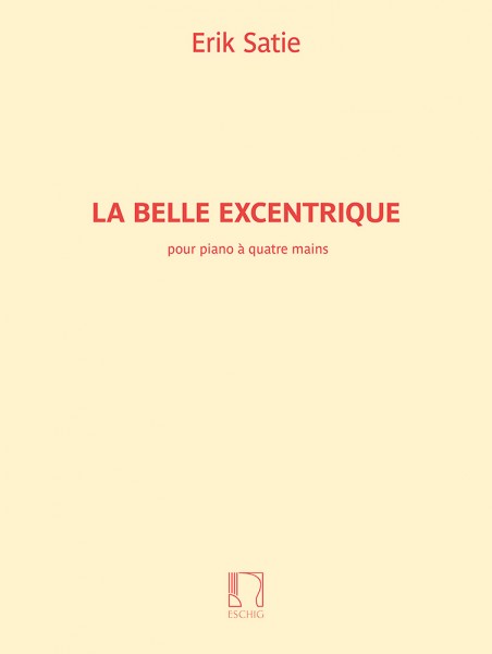 La Belle Excentrique pour piano à 4 mains