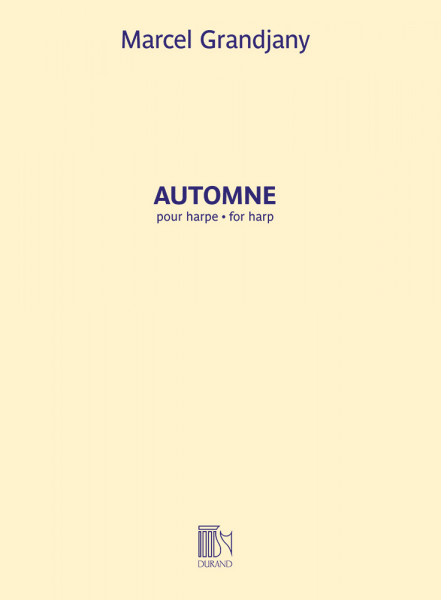Automne pièce pour harpe