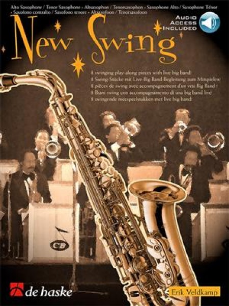 New Swing 8 swinging play-along pieces with live band!