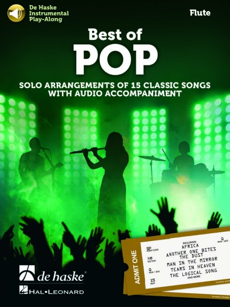 Best of Pop - Flute Solo Arrangements of 15 Classic Songs with Audio Accompaniment