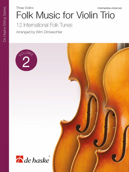 Folk Music for Violin Trio - Vol. 2 12 International Folk Tunes