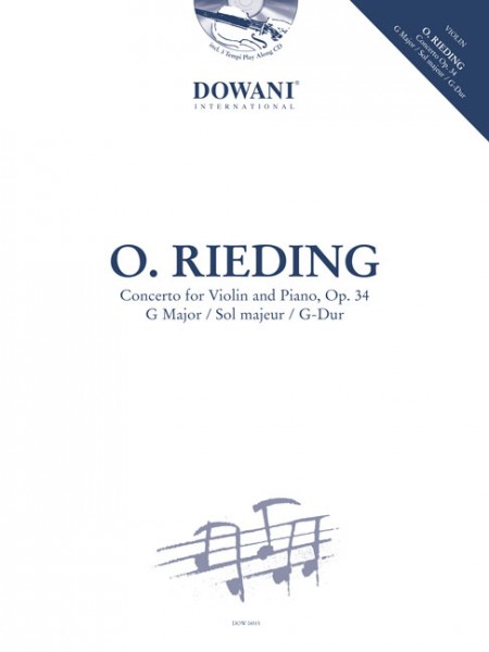 Concerto for Violin and Piano, Op. 34 G Major / Sol majeur / G-Dur