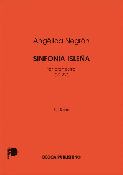 Sinfonía Isleña for orchestra (2022)