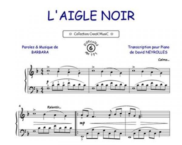 L'aigle Noir Collection Crock'Music