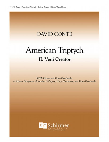 American Triptych: II. Veni Creator Piano/Choral Score