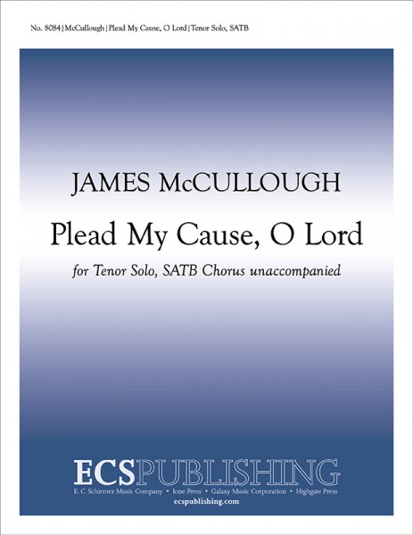 Plead My Cause, O Lord