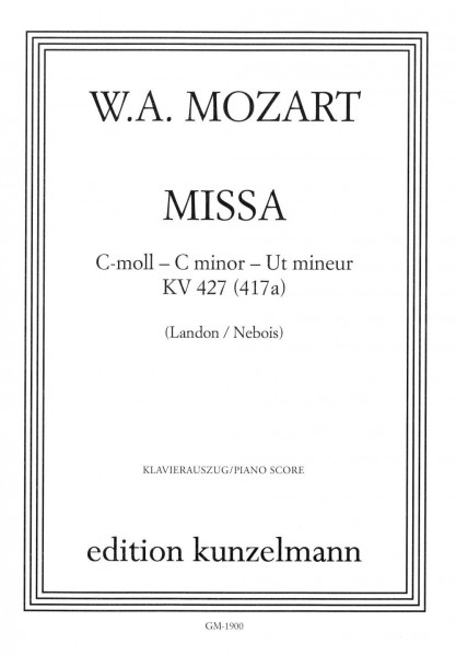 Mass In C Minor K. 427